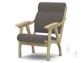 Кресло Вега-10 (бесцветный лак/ULTRA STONE) в Игарке - igarka.katalogmebeli.com | фото