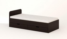 Кровать с ящиками 900 (Венге) в Игарке - igarka.katalogmebeli.com | фото